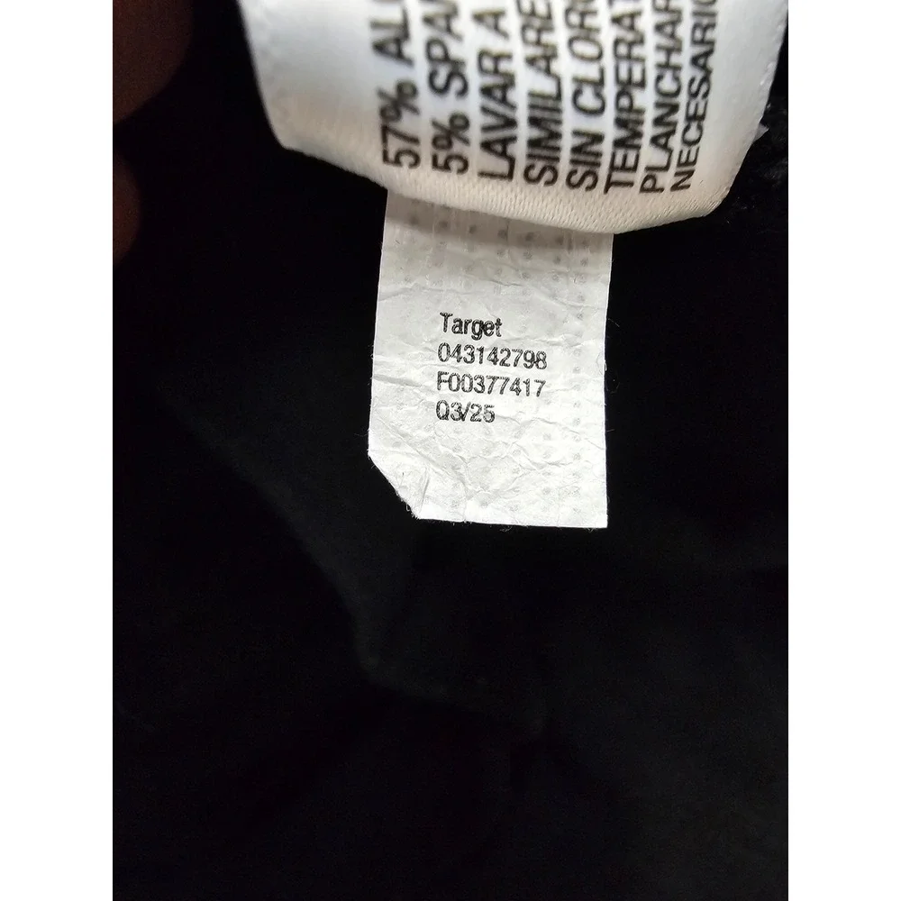 Goodfellow‎ & Co Mens Quarter Zip Pullover Sweatshirt Black Small F00377417
